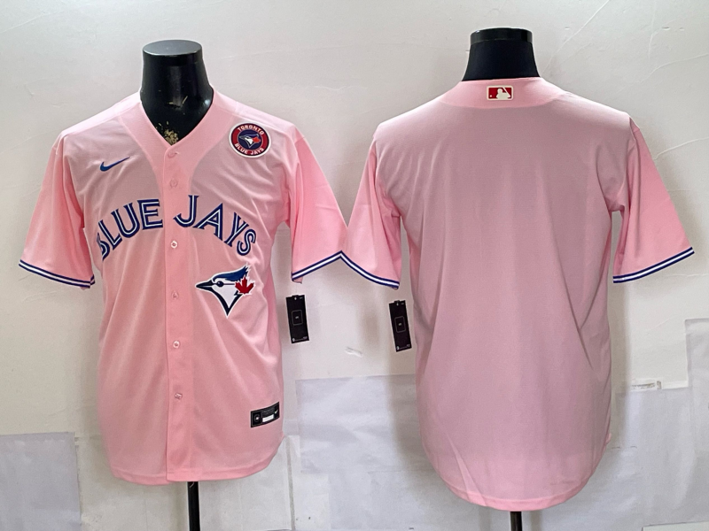 Men 2026 Toronto Blue Jays blank pink Game Nike MLB Jersey 0658704